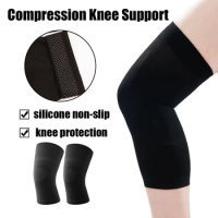 XZ 1 Pair of Compression Knee Support Meniscus Sports Stabilization Joint Brace for Men and Women Basketball Badminton Protector