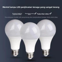 Mentol LED, Sangat Terang, Aluminium Dilapisi Plastik, E27 / B22, Mentol LED Dalaman Isi Rumah