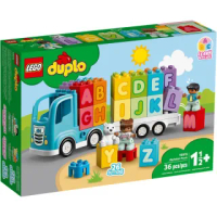 【LEGO 樂高】《 LT10915 》Duplo 得寶系列 - 字母卡車(10915)