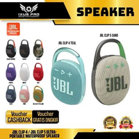 JBL Clip 4 / JBL Clip 5 Speaker Bluetooth Ultra-portable JBL CLIP 5 BLACK