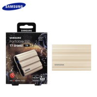 SAMSUNG T7 Shield NVMe Speeding 1050MB/S USB 3.2 Type-C 1TB 2TB Portable Solid State Drive Blue White SSD IP65 Encryption PSSD