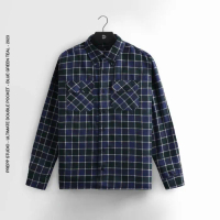 PREPP STUDIO ULTIMATE DOUBLE POCKET FLANNEL SHIRT
