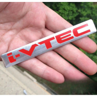 Biểu Tượng Nhãn Hiệu Cốp Sau Bên Fender i-VTEC, Chất Liệu Kim Loại, Dành Cho Honda IVTEC