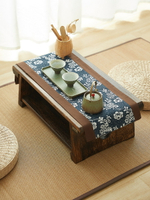 茶桌 炕桌家用實木可折疊矮桌榻榻小桌子日式茶桌茶臺坐地飄窗小茶幾