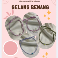 GELANG BENANG KPOP KOREAN STYLE GELANG KEPANG BENANG AESTETHIC Bracelets