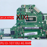 EH7LW LA-H792P For Acer Aspire 3 A317-51 Laptop Motherboard with I3 I5 I7 8th Gen 10th Gen CPU 4G RAM 100% Tested