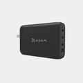 ADAM OMNIA Pro 130 130W 氮化鎵GaN 四孔旅行萬用快速電源供應器 白色