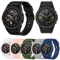 Sports Silicone Watch Band Case For Huawei Watch GT3 46MM Strap Soft Rubber Wrist Bracelet For Huawei Watch GT2 46MM Cover Belt