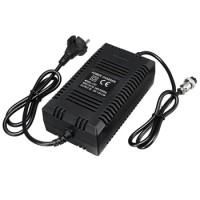 24V 2A Electric Scooter Ebike Charger Lead-acid Battery Charger 3-prong Inline For Bicycle-modified Electric Vehicles