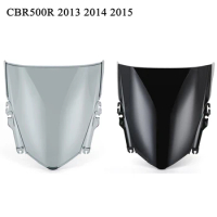 CBR 500R Windshield Windscreen for Honda CBR500R CBR 500 R 2013 2014 2015 Motorcycle Wind Deflector Front Shield Screen