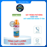 BIO BKC 80 1L - Sát khuẩn phổ rộng, diệt tảo, ngừa đen mang, làm bóng tôm