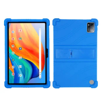 For HOTWAV Pad 8 Tablet 10.4 inches Tablet Children Safe Shockproof Silicon Stand Cover Four corners thickened shell