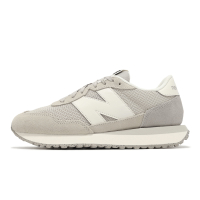 New Balance NB 休閒鞋 237 男鞋 女鞋 米白 灰 麂皮 緩衝 復古 情侶鞋 NB MS237LGG-D