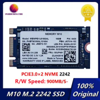 Original M10 16G M.2 2242 SSD NVME PCIe3.0 3D Xpoint NVMe Internal Solid State Drive For Intel Optane Memory MEMPEI1J016GAL