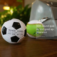 Creative new Bluetooth portable speaker Baseball Football shape small speaker car mobile computer Bluetooth