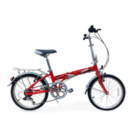 OYAMA จักรยานพับ SKYLINE M500D Folding Bicycle สีแดง ขนาด 20นิ้ว เกียร์ shimano 12 speed