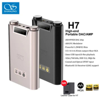 SHANLING H7 High-end Portable DAC/AMP AK4191EQ AK4499EX chips Headphone Amplifier Hi-Res Bluetooth 5.0 LDAC PCM768 DSD512 MQA 8x