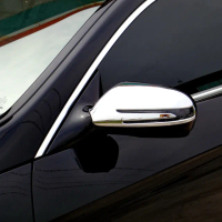 【IDFR】Benz 賓士 CLS C219 2009~2010 鍍鉻銀 後視鏡蓋 外蓋飾貼(後視鏡蓋 後照鏡蓋 照後鏡蓋外蓋飾貼)