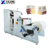 YG Paper Label Cutting Sheets Sleeve Bottle Labeling Aluminum Labeling Sticker Die Cutting Slitting Cutter Machine