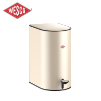 【 WESCO】U型垃圾桶9L-杏_171311-23