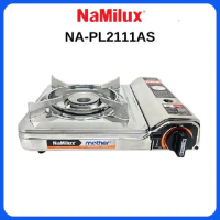 Bếp Gas Mini Cao Cấp PRO Mother PL-2111AS│Van Ngắt Gas An Toàn 2 cấp│Công Suất Mạnh bộ  bếp