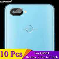 10 Pcs/Lot For Realme 2 Realme2 Pro 2Pro 6.3" Clear Rear Camera Lens Protective Protector Cover Soft Tempered Glass Film Guard