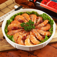 【興蓬萊台菜】｛連續四年米其林餐盤推薦｝《醉鮮蝦》每份900公克
