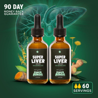 SuperBonsai Super Liver - Natural Ingredients with Milk Thistle and Dandelion Root - Daily Liver Sup
