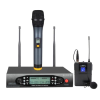 Wireless microphone UHF U-80 Hot Sale Professional UHF Wireless Microphone System For Stage And Karaoke Handheld Microphone