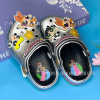 New Cosplay My Melody/Pokémon/Winnie the Pooh shoes with shoe charms, adult non-slip clogs sandals f