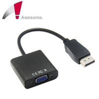 [NOVA成功3C]  Awesome A00240003 DP to VGA轉接器(終身保固)  喔!看呢來