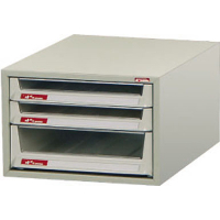 SHUTER 樹德 B4V-103P 桌上型資料櫃 3抽 300x400x210mm
