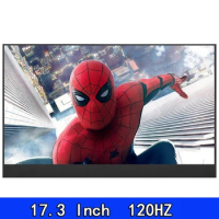 17.3 inch Portable Monitor 120hz Gamer Lcd HD Gaming Monitor PC HDMI Compatible monitor for ps4 1080p Secondary screen Displays