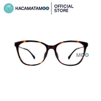 KACAMATAMOO Frame Kacamata Wanita Cat Eye VEIL CE F6608 Leopard Glossy
