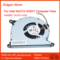 New For Intel NUC10i3FNH NUC10i5FNH NUC10i7FNH NUC10 NS65B01 9Y20FPR DC05V 0.60A 4PIN CPU Cooling Fan