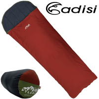 ADISI Ptlaman 輕量科技化纖睡袋 磚紅-橄綠