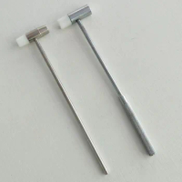 2pcs Mini Hammer Advanced Small Steel Hammer Jewelry Watch Hammer Multi-specification Hammer Watch Maintenance Repair Tools