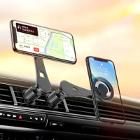 Magnetic Car Phone Holder Mobile Phones Stand Cellphone Support Bracket Accessories for Xiaomi iPhone 12 13 14 Pro Max Samsung