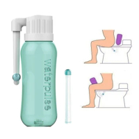 Toilet Bidet Baby Ass Cleaner Sprayer 500ml Portable Bidet Spray Handheld Travel Bidet for Pregnant Women Baby Washer Bottle