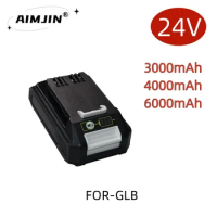 24V 3000/4000/6000mAh Li-ion Rechargeable Battery Replacement For Greenworks Power Tools compatible 20352 22232