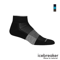 【Icebreaker】男 短筒薄毛圈多功能運動襪(戶外機能襪/羊毛襪/短襪/運動襪)