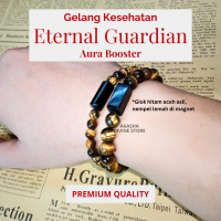 ETERNAL GUARDIAN | Gelang Aura | POSITIVE ENERGY | Giok Hitam Aceh | Jade | Tiger`s Eye | Healing Br