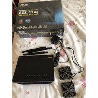 岡山可面交二手華碩無線分享器中國大陸版簡體版ASUS 華碩 RT-ac68u高階路由器 wifi分享器 RT-AC68u
