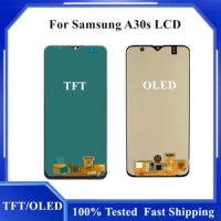 OLED/TFT For Samsung Galaxy A30s A307F A307 A307FN LCD Display Touch Screen Assembly For Samsung Galaxy A30s LCD Replacement