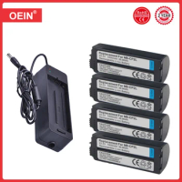 4Pc 2000mAh NB CP2L NB-CP2L Battery + Charger Adapter for Canon NB-CP1L CP2L SELPHY CP100 CP200 CP300 CP400 CP510 CP600 Printers