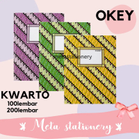 Buku Hard Cover kwarto Okey 100 lembar