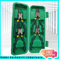 7 Inch Set Circlip Pliers Bent Circlip Pliers Circlip pliers snap ring set 4 IN 1 Tooling Snap Ring 