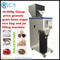 Good quality for Granule and powder filling machine for grain,cat food,dog food ,medlar and chinese medician granule filling