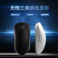 Three-mode Mouse Wireless Bluetooth Rechargeable Mouse E-sports Lightweight Gaming Macro Programming