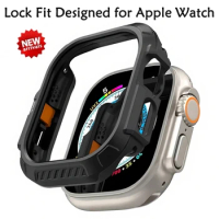 Cover for Apple Watch Ultra 2 49mm Case PC Shockproof Edge Protective Bumper For iWatch Series 7 8 9 45mm 41mm 4 5 6 SE 44 40mm